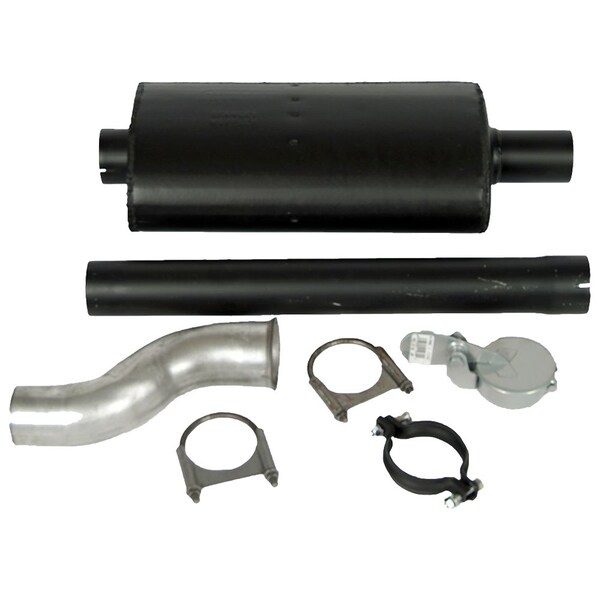 Underhood Muffler Conversion Kit Fits John Deere 2840 2940 2950 2955 3055 3150